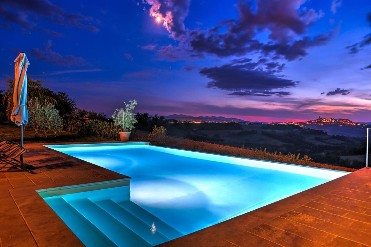 Villa Casale Dei Gelsomini 8 Todi Esterno foto