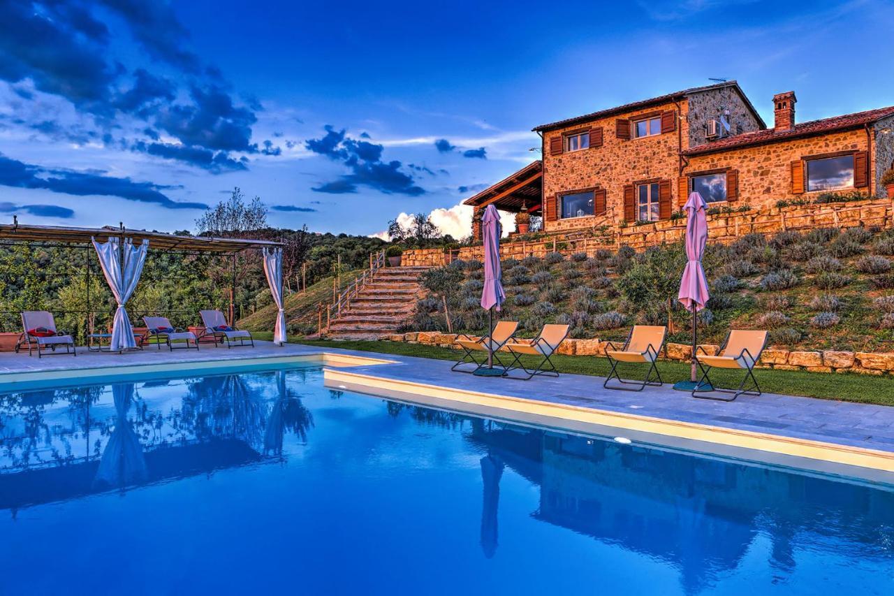 Villa Casale Dei Gelsomini 8 Todi Esterno foto