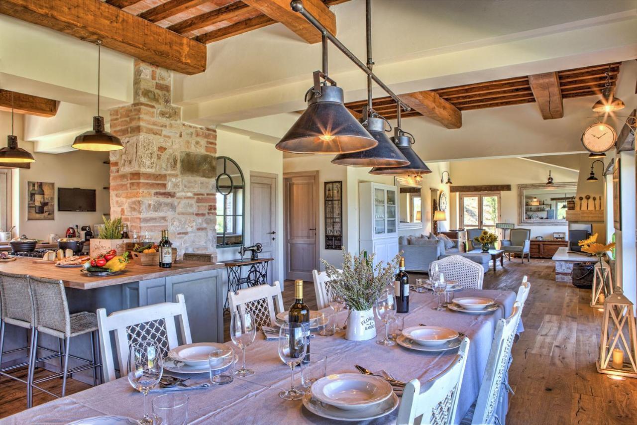 Villa Casale Dei Gelsomini 8 Todi Esterno foto