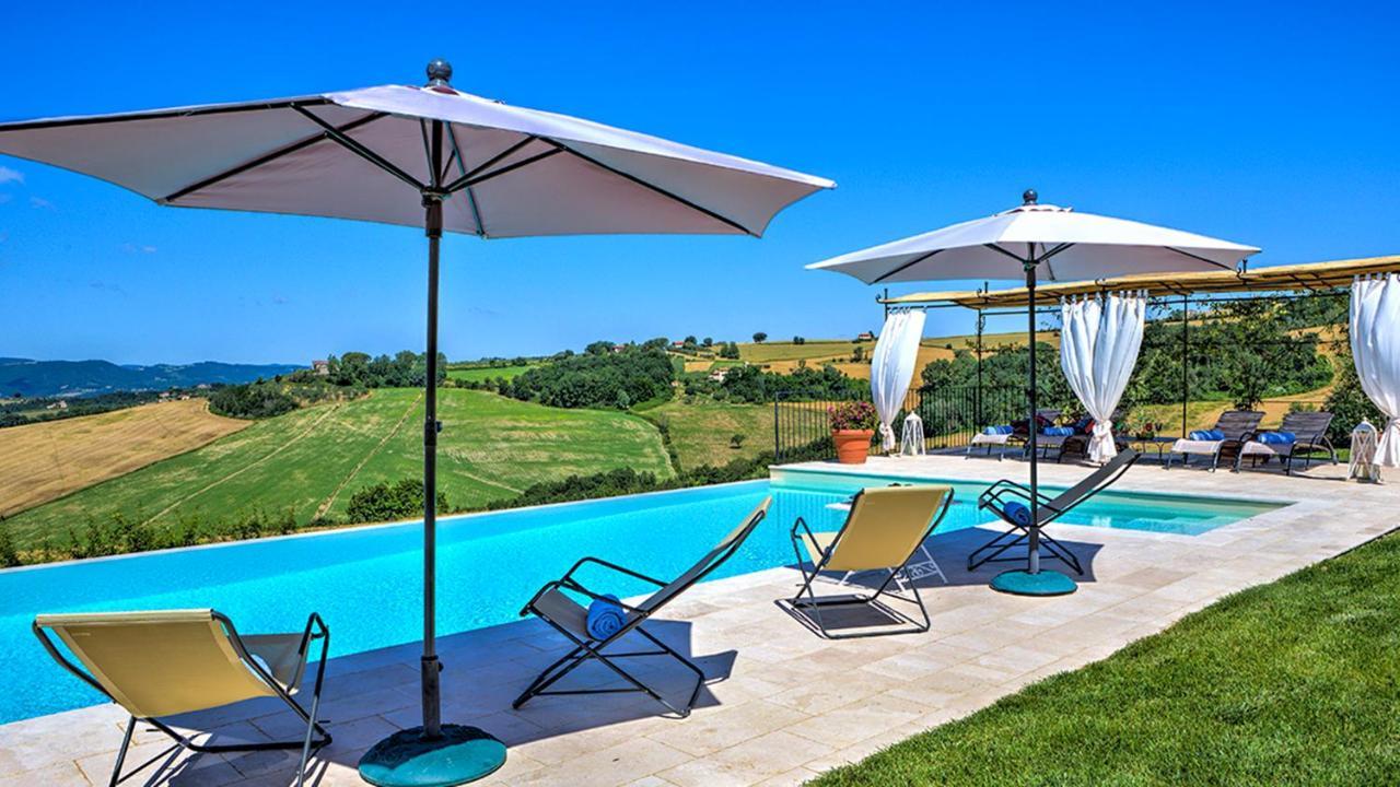 Villa Casale Dei Gelsomini 8 Todi Esterno foto