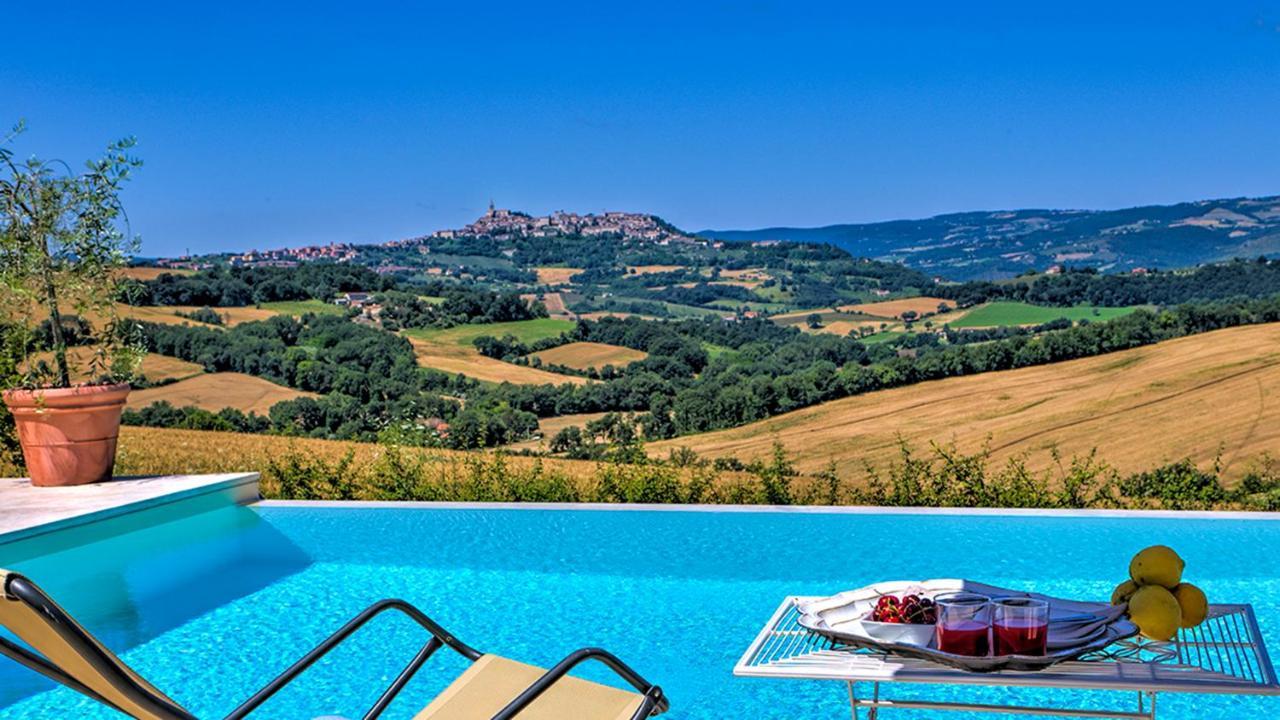 Villa Casale Dei Gelsomini 8 Todi Esterno foto