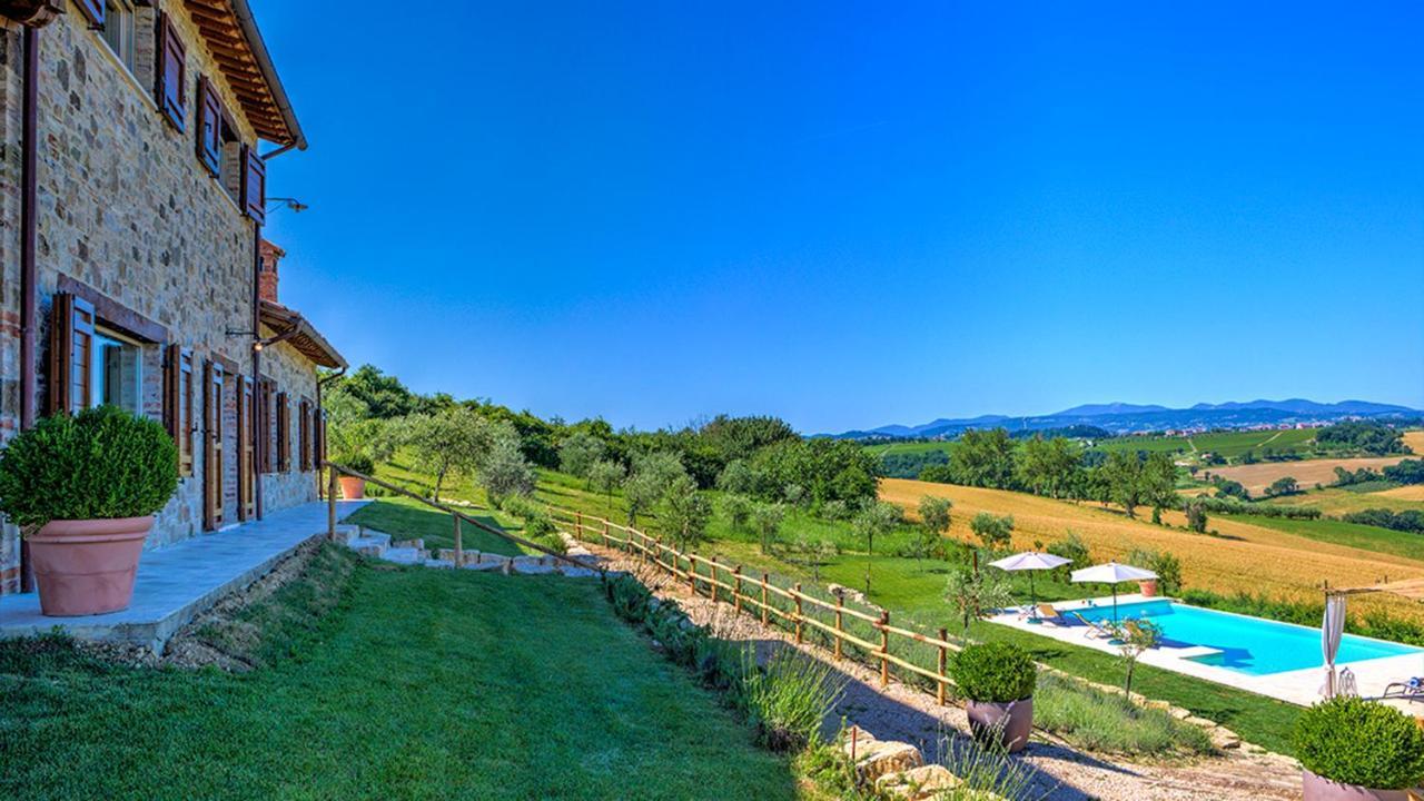 Villa Casale Dei Gelsomini 8 Todi Esterno foto
