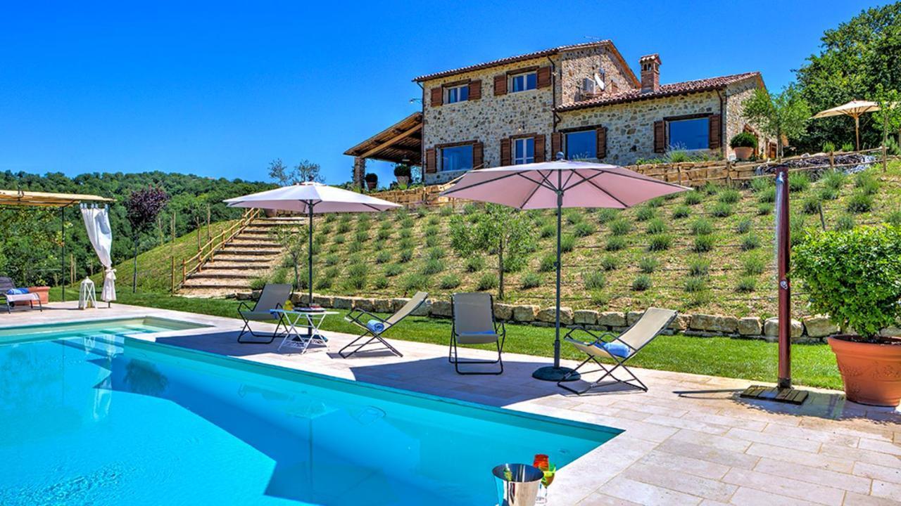 Villa Casale Dei Gelsomini 8 Todi Esterno foto